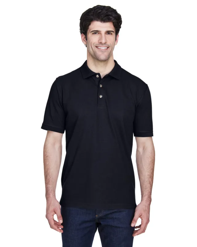 UltraClub Men's Tall Classic Piqué Polo — view 4