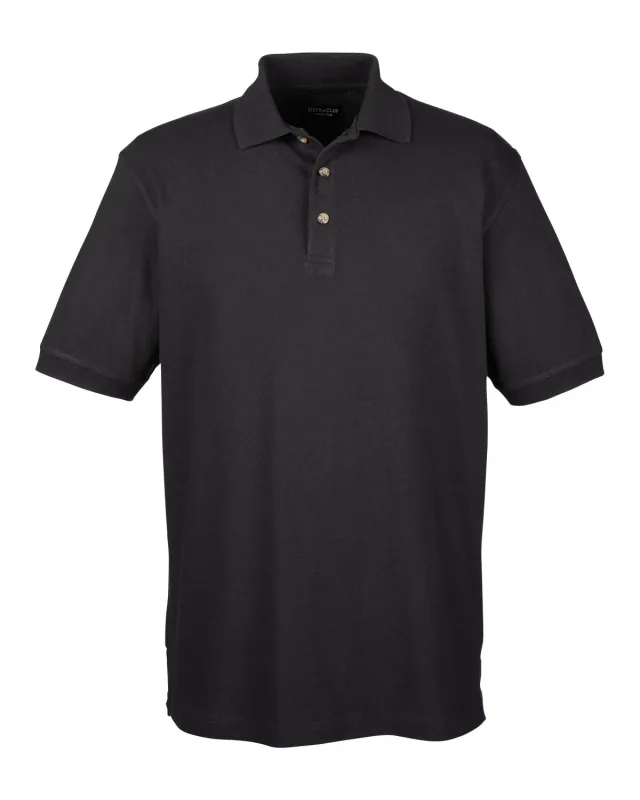 UltraClub Men's Tall Classic Piqué Polo — view 5