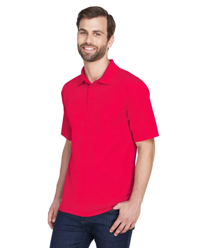 UltraClub Men's Tall Cool & Dry Mesh Piqué Polo — view 19