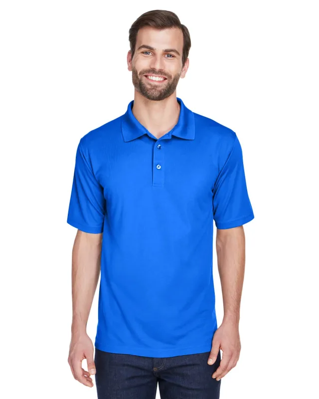 UltraClub Men's Tall Cool & Dry Mesh Piqué Polo — view 24