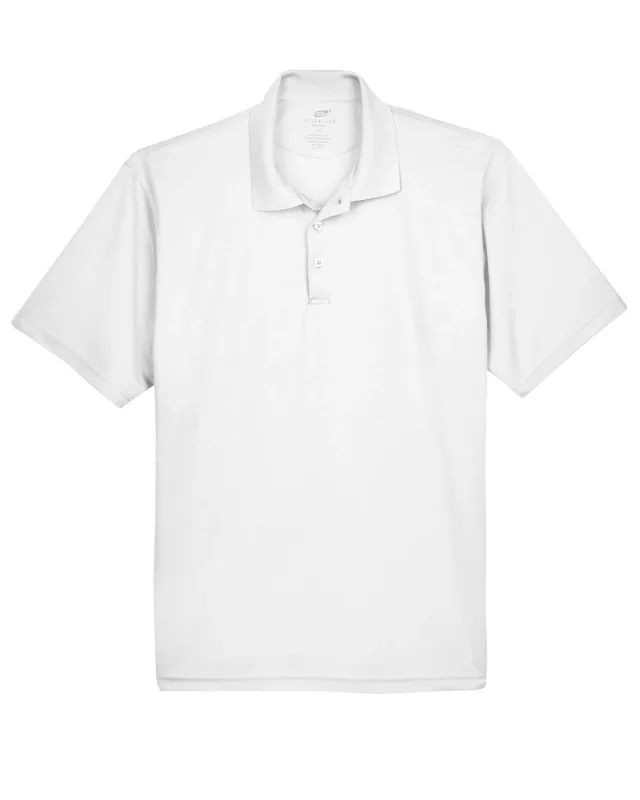 UltraClub Men's Tall Cool & Dry Mesh Piqué Polo — view 3