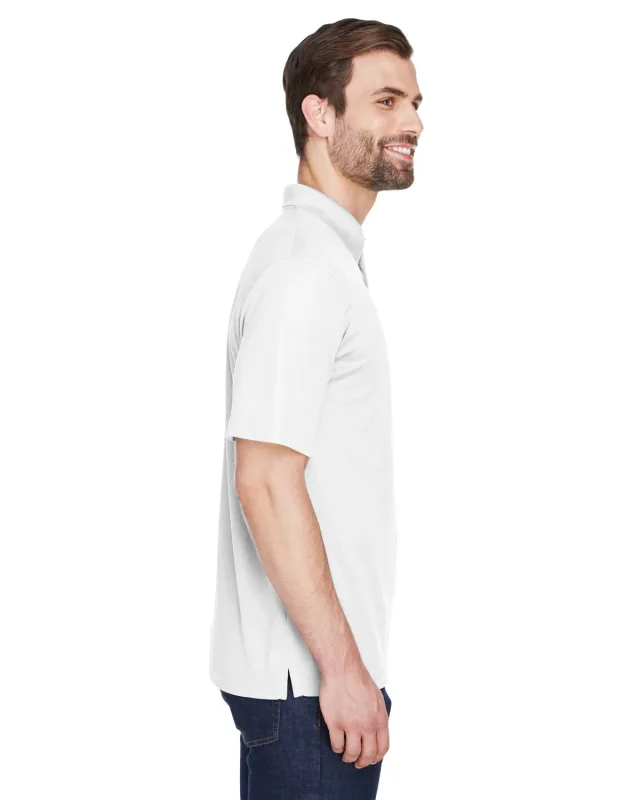 UltraClub Men's Tall Cool & Dry Mesh Piqué Polo — view 7