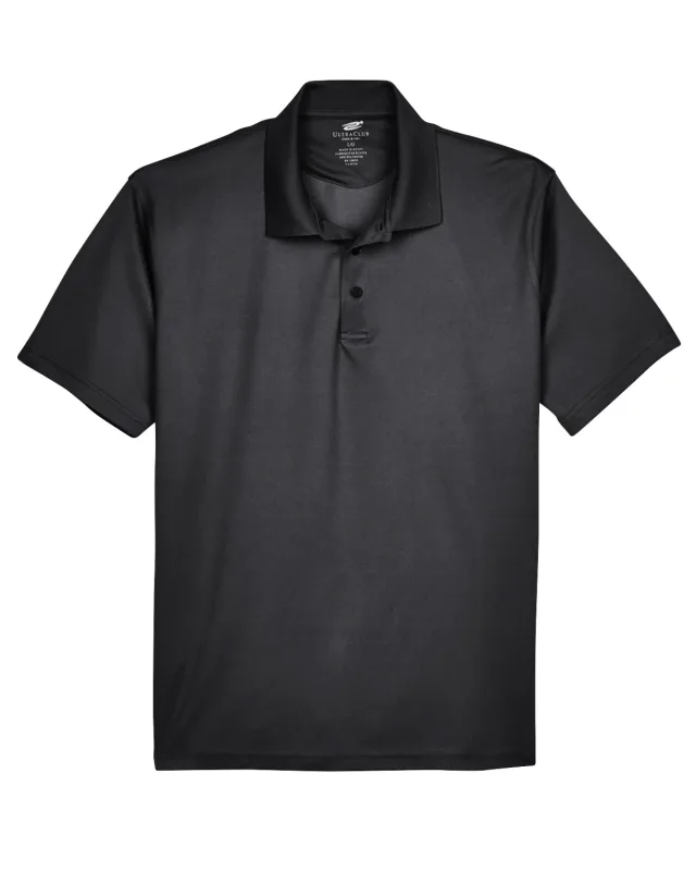 UltraClub Men's Tall Cool & Dry Mesh Piqué Polo — view 9