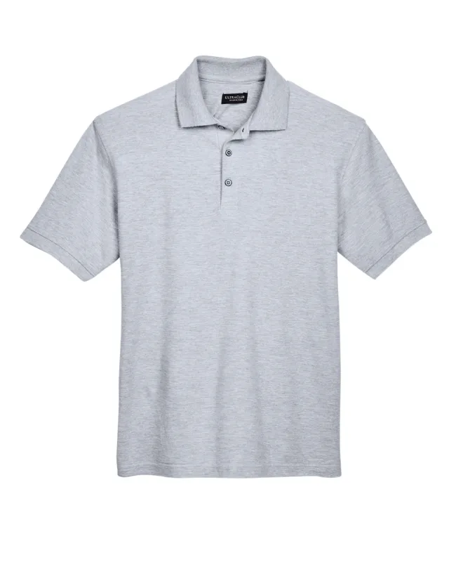 UltraClub Men's Whisper Piqué Polo — view 10