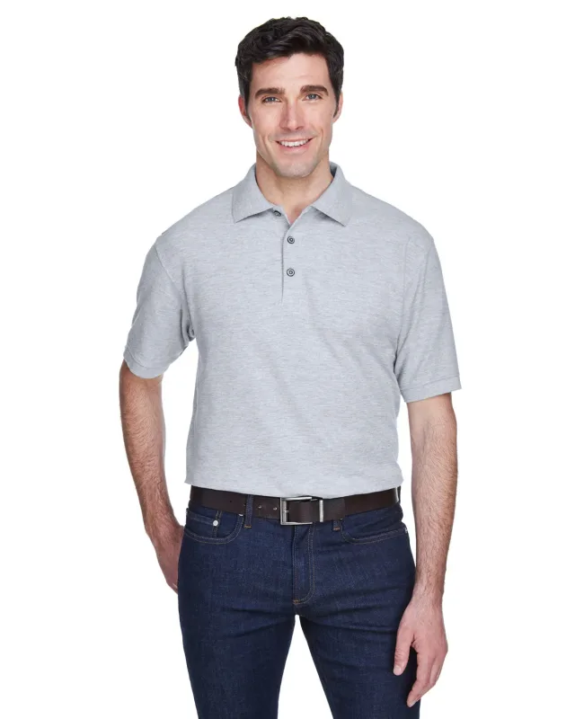 UltraClub Men's Whisper Piqué Polo — view 11