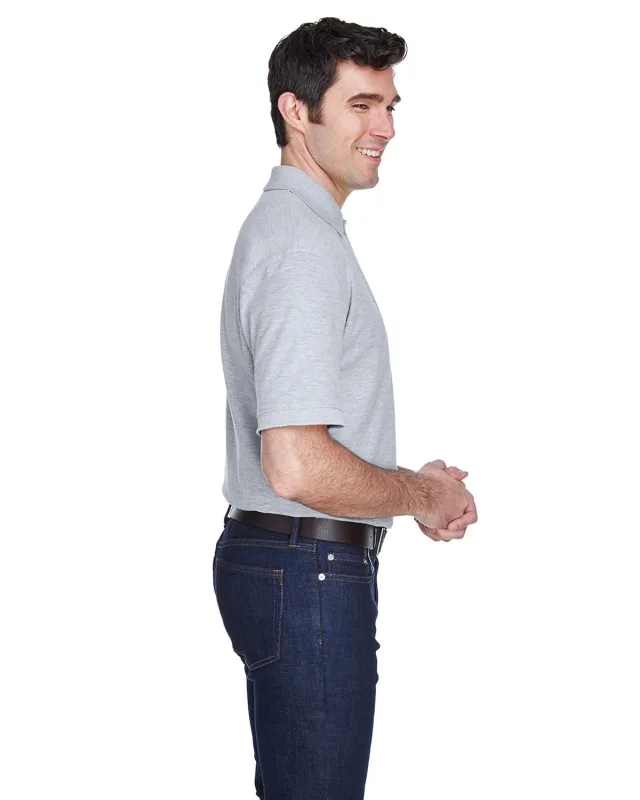 UltraClub Men's Whisper Piqué Polo — view 14