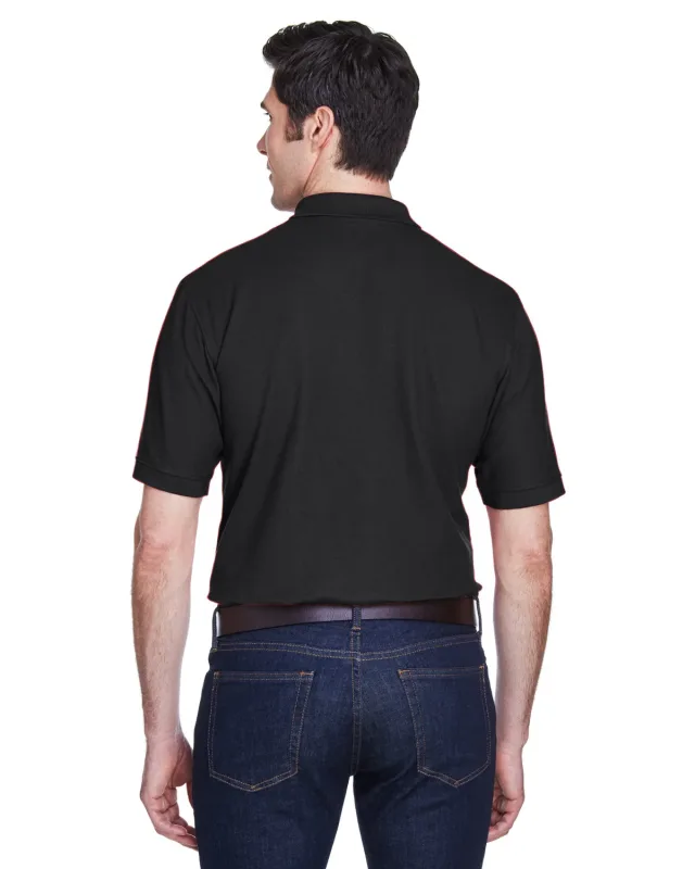 UltraClub Men's Whisper Piqué Polo — view 15