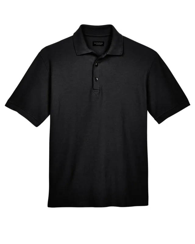 UltraClub Men's Whisper Piqué Polo — view 17