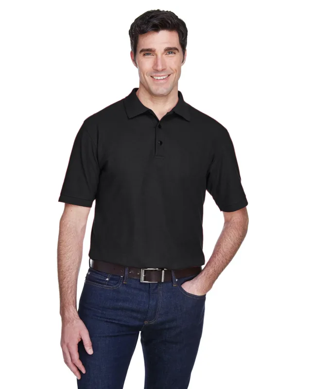 UltraClub Men's Whisper Piqué Polo — view 18