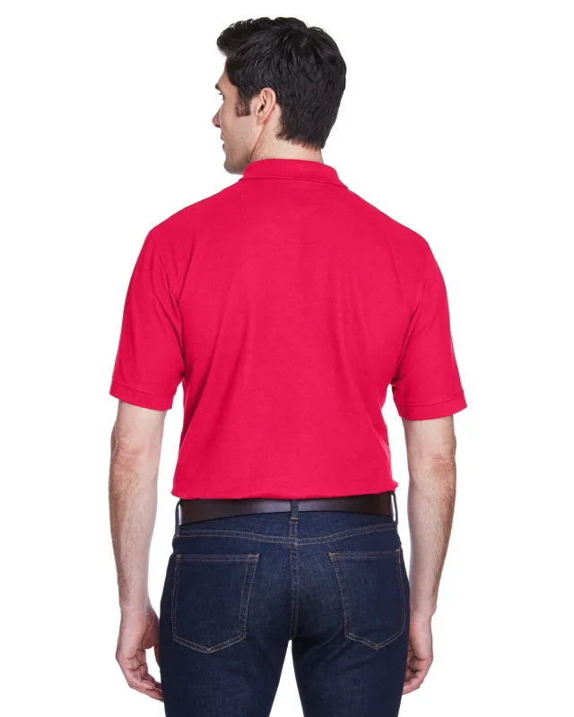 UltraClub Men's Whisper Piqué Polo — view 22