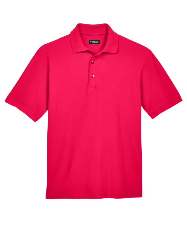 UltraClub Men's Whisper Piqué Polo — view 24