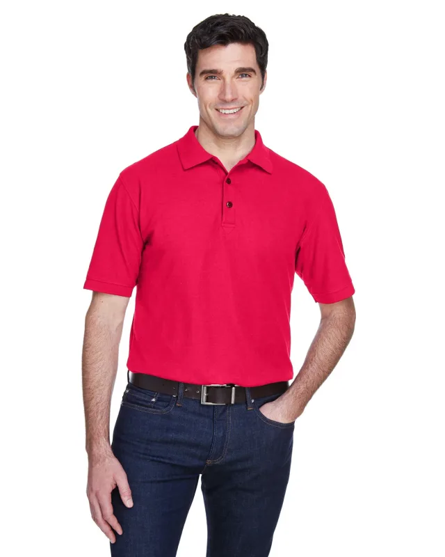 UltraClub Men's Whisper Piqué Polo — view 25
