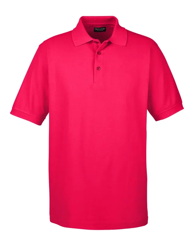 UltraClub Men's Whisper Piqué Polo — view 26