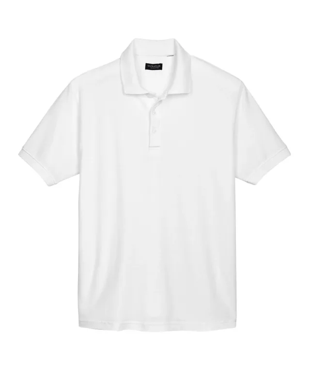 UltraClub Men's Whisper Piqué Polo — view 3