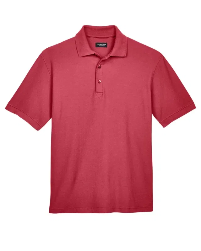 UltraClub Men's Whisper Piqué Polo — view 45