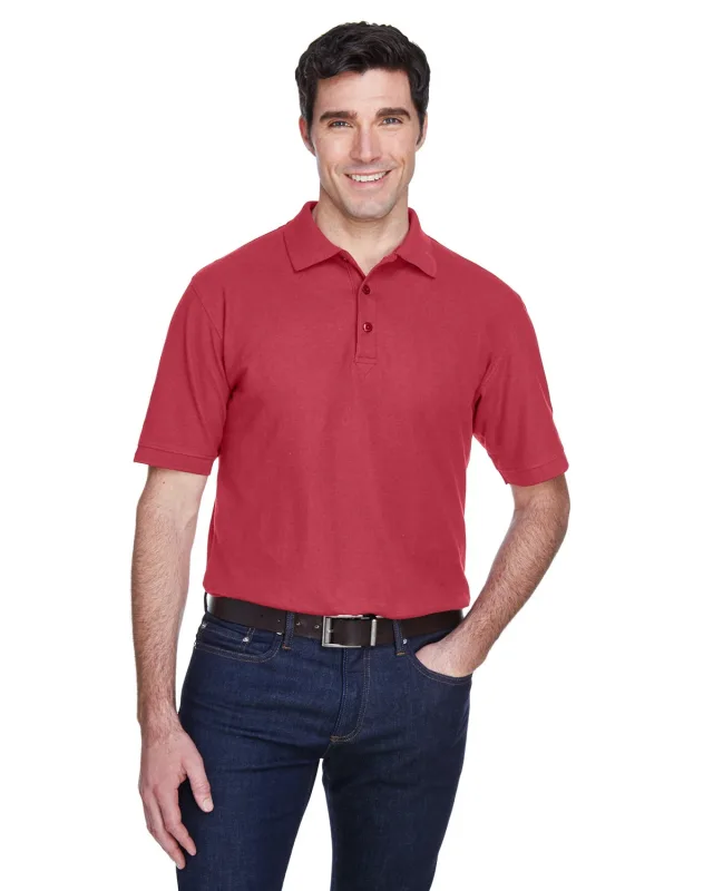 UltraClub Men's Whisper Piqué Polo — view 46