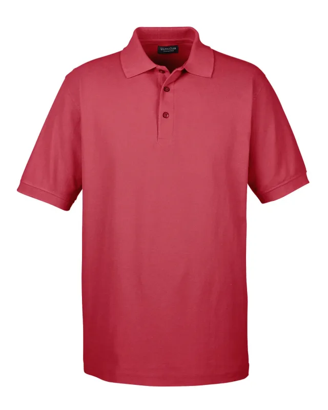 UltraClub Men's Whisper Piqué Polo — view 47