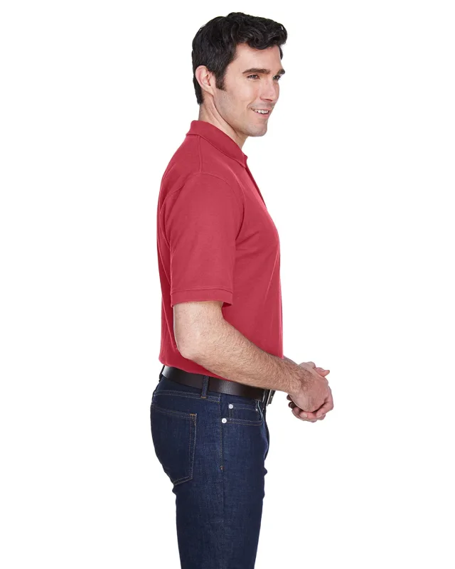 UltraClub Men's Whisper Piqué Polo — view 49