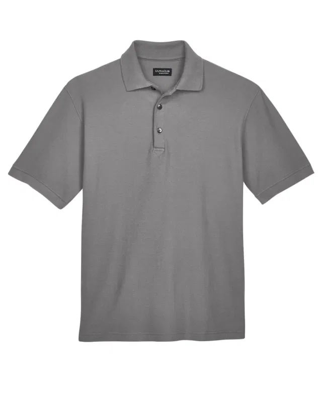 UltraClub Men's Whisper Piqué Polo — view 52