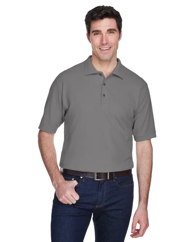 UltraClub Men's Whisper Piqué Polo — view 53