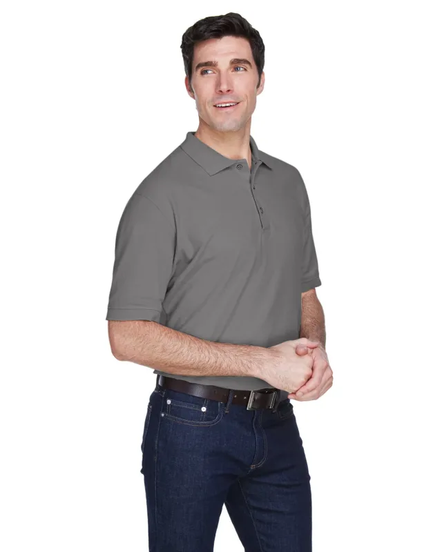 UltraClub Men's Whisper Piqué Polo — view 55