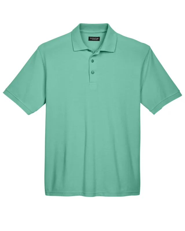 UltraClub Men's Whisper Piqué Polo — view 59