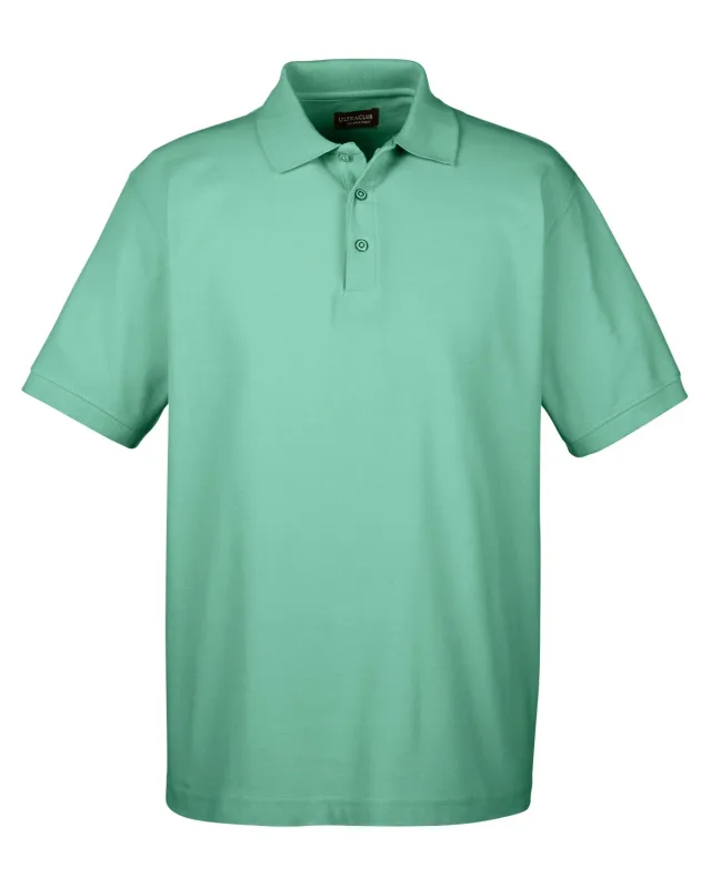 UltraClub Men's Whisper Piqué Polo — view 61
