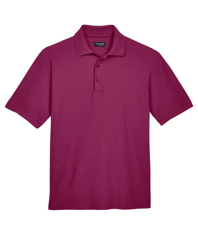UltraClub Men's Whisper Piqué Polo — view 66