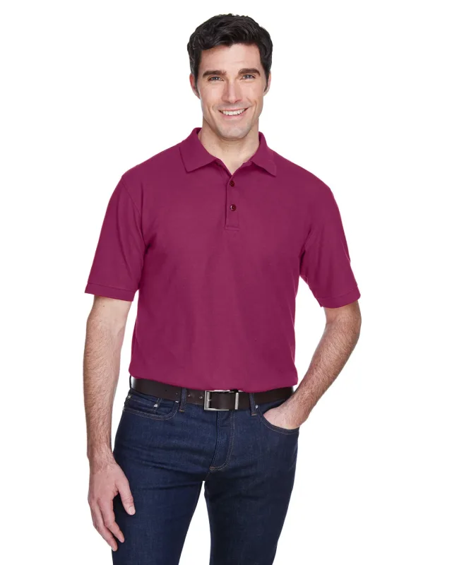 UltraClub Men's Whisper Piqué Polo — view 67
