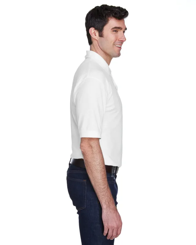 UltraClub Men's Whisper Piqué Polo — view 7