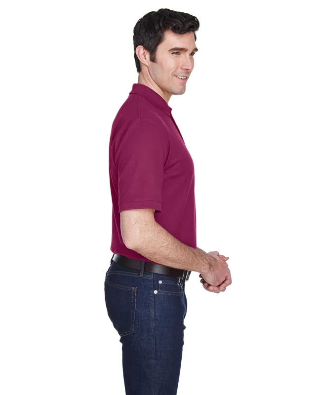 UltraClub Men's Whisper Piqué Polo — view 70