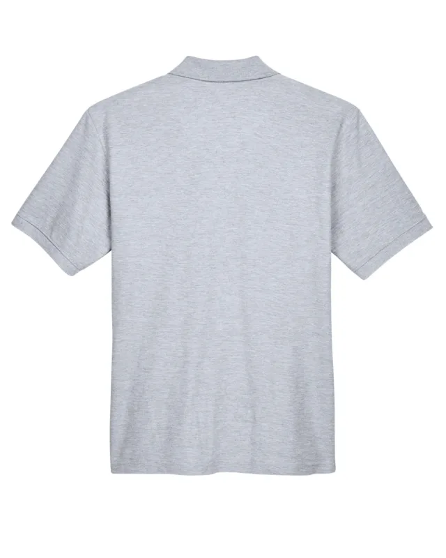 UltraClub Men's Whisper Piqué Polo — view 9