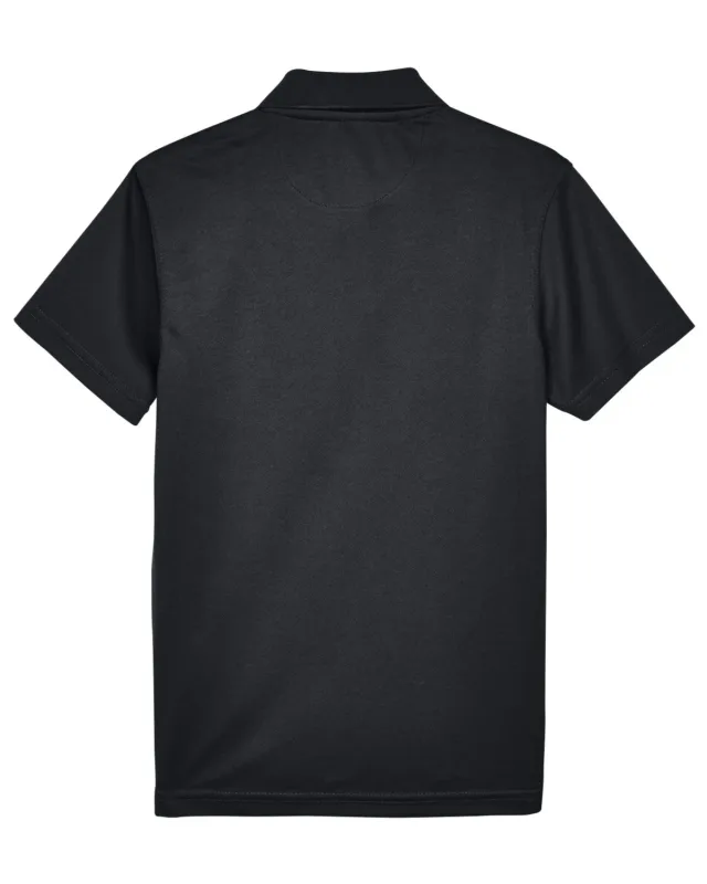 UltraClub Youth Cool & Dry Mesh Piqué Polo — view 14