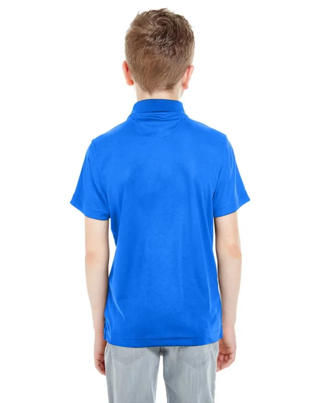 UltraClub Youth Cool & Dry Mesh Piqué Polo — view 25