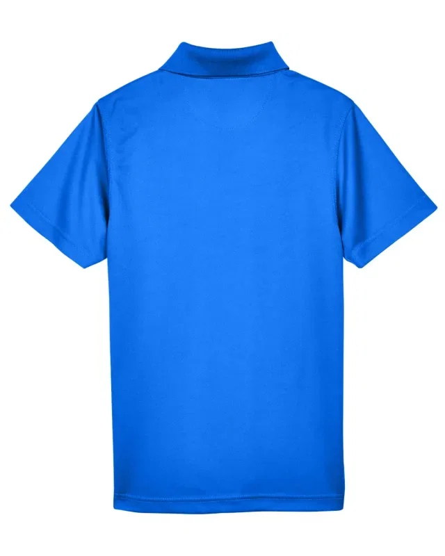 UltraClub Youth Cool & Dry Mesh Piqué Polo — view 26