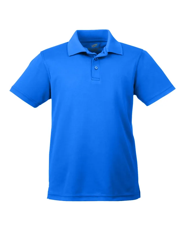UltraClub Youth Cool & Dry Mesh Piqué Polo — view 29