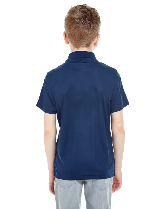 UltraClub Youth Cool & Dry Mesh Piqué Polo — view 31