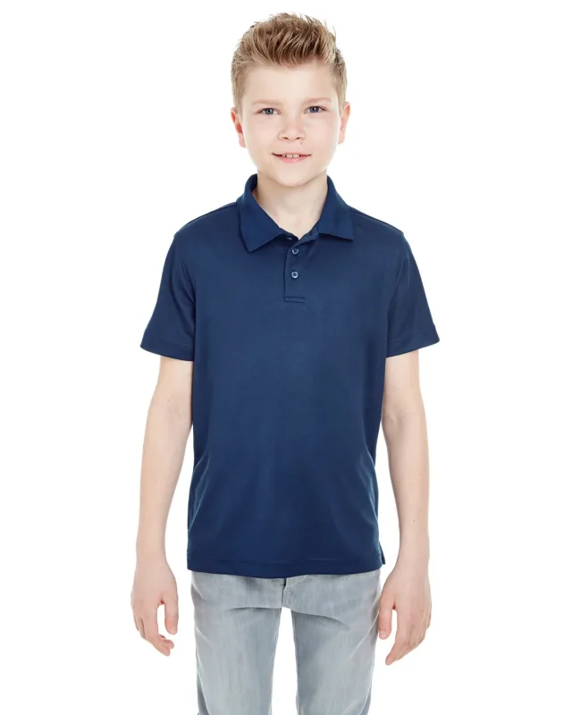 UltraClub Youth Cool & Dry Mesh Piqué Polo — view 34