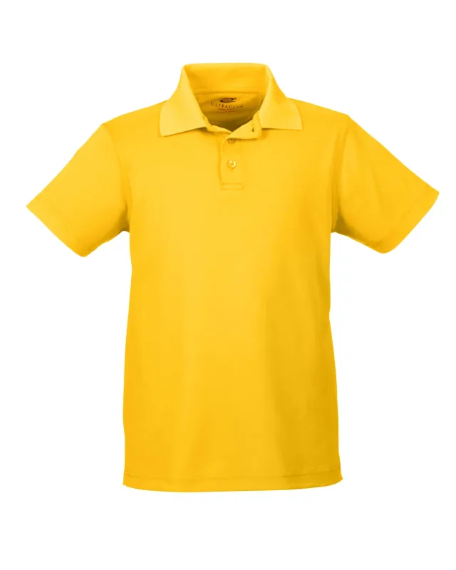 UltraClub Youth Cool & Dry Mesh Piqué Polo — view 41