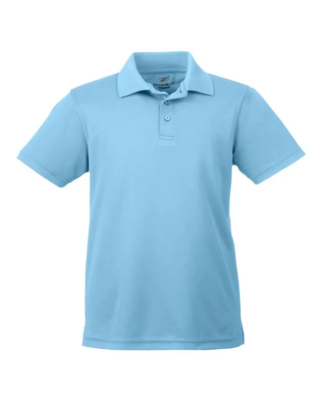 UltraClub Youth Cool & Dry Mesh Piqué Polo — view 47