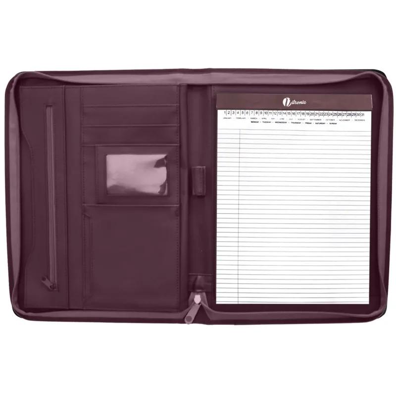 Ultrahyde Zippered Padfolio โ view 1