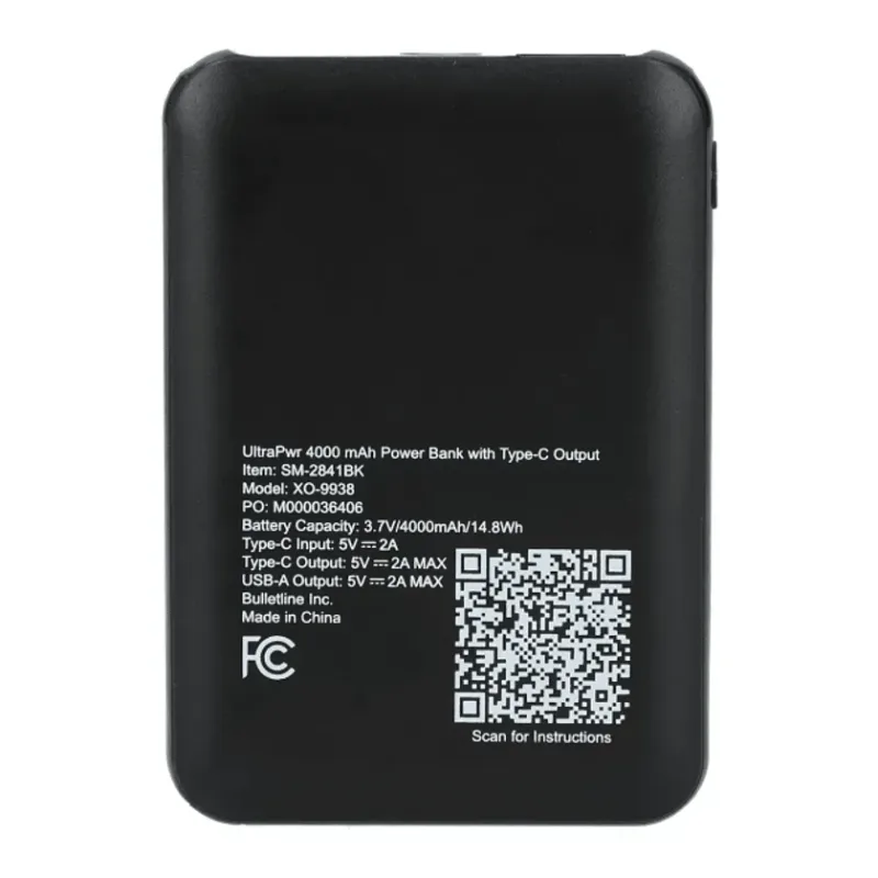 UltraPwr 4000 mAh Power Bank with Type-C Output — view 6
