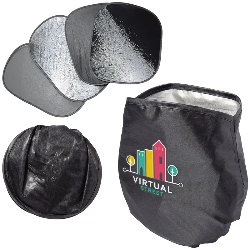 Promotional Car Sun Shade - 4-Piece Set