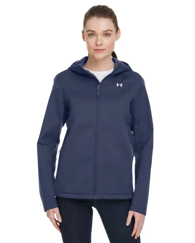 Under Armour Ladies' ColdGear® Infrared Shield 2.0 Hooded Jacket — view 16