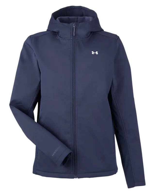 Under Armour Ladies' ColdGear® Infrared Shield 2.0 Hooded Jacket — view 20