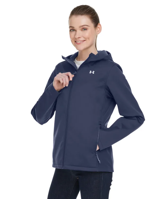 Under Armour Ladies' ColdGear® Infrared Shield 2.0 Hooded Jacket — view 21