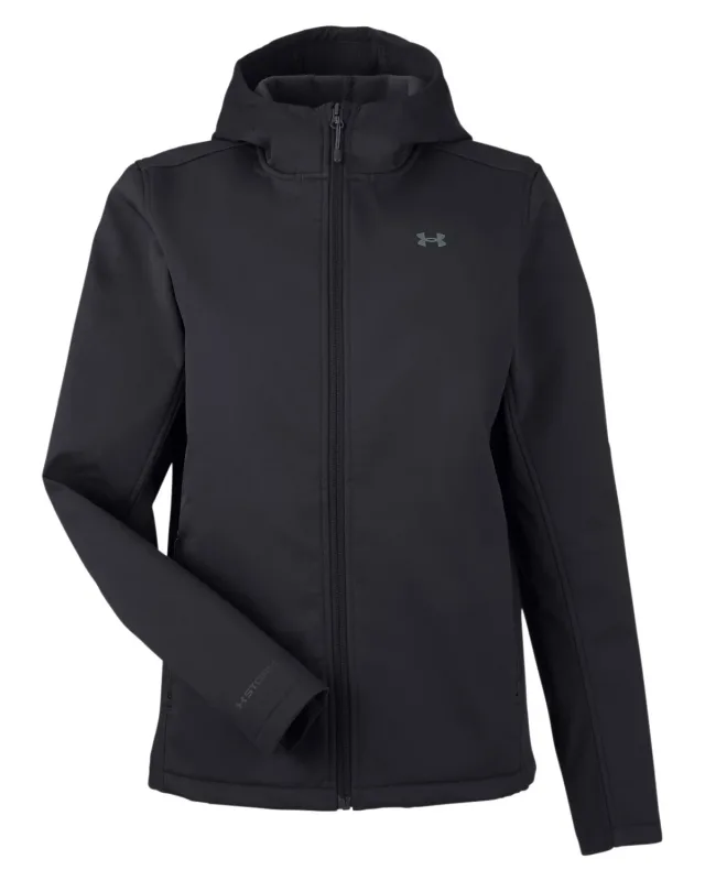 Under Armour Ladies' ColdGear® Infrared Shield 2.0 Hooded Jacket — view 6