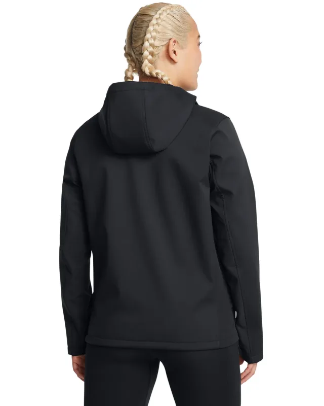 Under Armour Ladies' ColdGear® Infrared Shield 2.0 Hooded Jacket — view 9