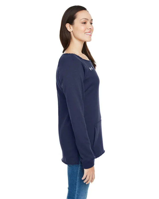 Under Armour Ladies' Hustle Fleece Crewneck  Sweatshirt — view 24