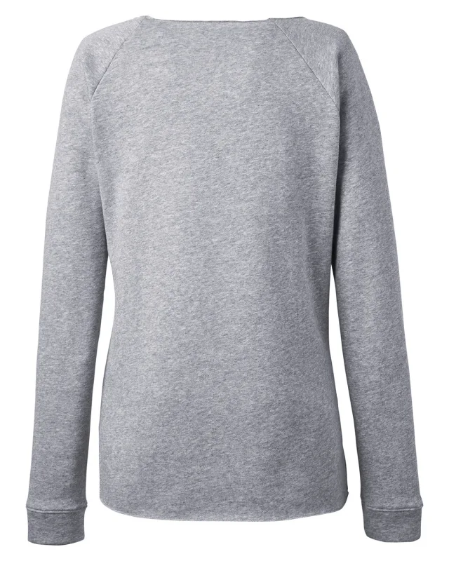 Under Armour Ladies' Hustle Fleece Crewneck  Sweatshirt — view 3
